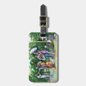 Mama heeft me nooit gewaarschuwd voor Tuba-spelers Bagagelabel (Voorkant verticaal)