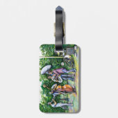 Mama heeft me nooit gewaarschuwd voor Tuba-spelers Bagagelabel (Achterkant verticaal)