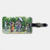 Mama heeft me nooit gewaarschuwd voor Tuba-spelers Bagagelabel (Achterkant horizontaal)