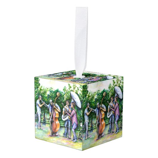 Mama heeft me nooit gewaarschuwd voor Tuba-spelers Decoratie (Voorkant hoekig)