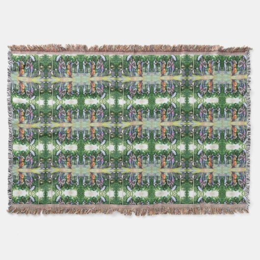 Mama heeft me nooit gewaarschuwd voor Tuba-spelers Deken (Voorkant)