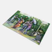 Mama heeft me nooit gewaarschuwd voor Tuba-spelers Deurmat (Schuin)