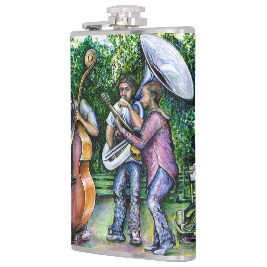 Mama heeft me nooit gewaarschuwd voor Tuba-spelers Heupfles (Links)