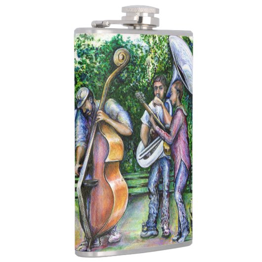 Mama heeft me nooit gewaarschuwd voor Tuba-spelers Heupfles (Rechts)