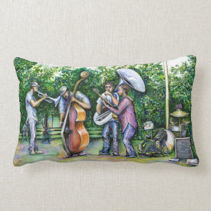 Mama heeft me nooit gewaarschuwd voor Tuba-spelers Kussen