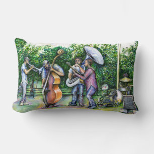 Mama heeft me nooit gewaarschuwd voor Tuba-spelers Kussen