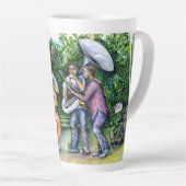 Mama heeft me nooit gewaarschuwd voor Tuba-spelers Latte Mok (Rechterhoek)