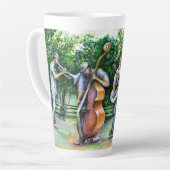 Mama heeft me nooit gewaarschuwd voor Tuba-spelers Latte Mok (Linkerhoek)