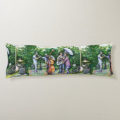 Mama heeft me nooit gewaarschuwd voor Tuba-spelers Lichaamskussen (Achterkant)