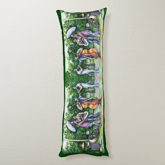 Mama heeft me nooit gewaarschuwd voor Tuba-spelers Lichaamskussen (Achterkant (Verticaal))