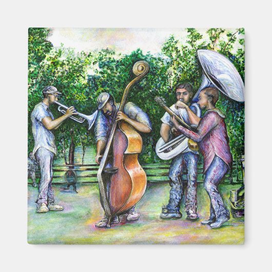 Mama heeft me nooit gewaarschuwd voor Tuba-spelers Magneet (Voorkant)