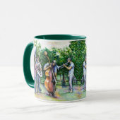 Mama heeft me nooit gewaarschuwd voor Tuba-spelers Mok (Voorkant links)