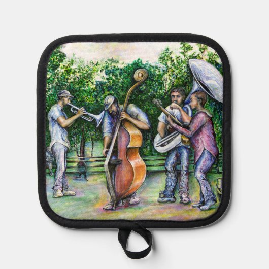 Mama heeft me nooit gewaarschuwd voor Tuba-spelers Pannenlap (Voorkant)