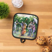 Mama heeft me nooit gewaarschuwd voor Tuba-spelers Pannenlap (Top down)