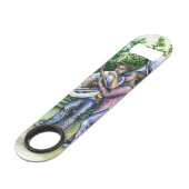 Mama heeft me nooit gewaarschuwd voor Tuba-spelers Speed Flessenopener (Voorkant Gekanteld)