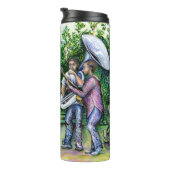 Mama heeft me nooit gewaarschuwd voor Tuba-spelers Thermosbeker (Geroteerd rechts)