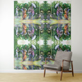 Mama heeft me nooit gewaarschuwd voor Tuba-spelers Wandkleed (In situ)