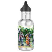 Mama heeft me nooit gewaarschuwd voor Tuba-spelers Waterfles (Links)