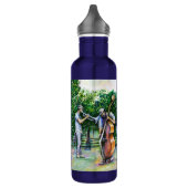 Mama heeft me nooit gewaarschuwd voor Tuba-spelers Waterfles (Links)