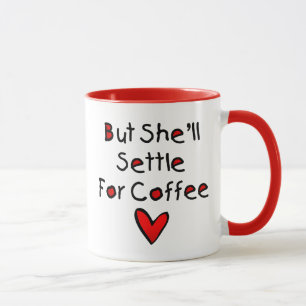 Mama heeft Mok nodig voor slaapkoffie