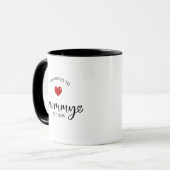 Mama heeft nieuwe mama-cadeau ingesteld mok (Voorkant links)