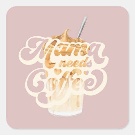 Mama heeft Sticker nodig (Voorkant)