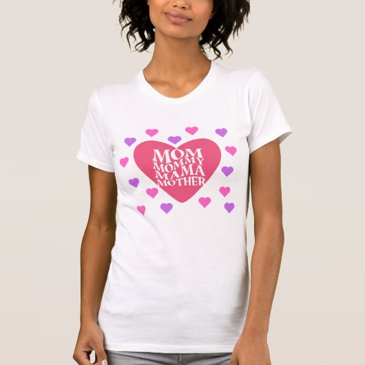 mama heeft veel namen t-shirt (Voorkant)