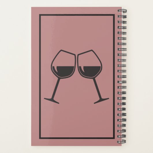 Mama heeft wat wijn nodig 20XX planner (Achterkant)