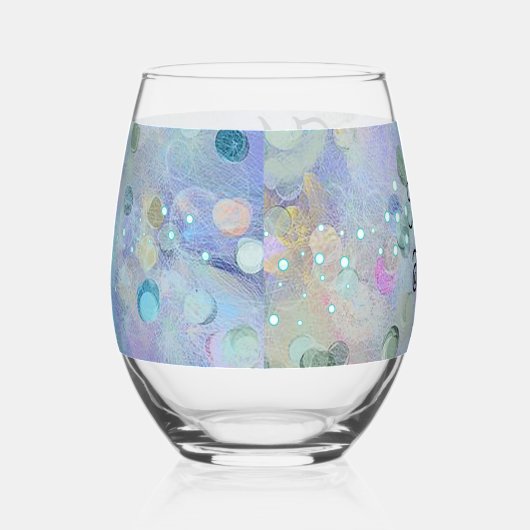 Mama heeft wat wijn nodig, enkel wijnglas wijnglas zonder voet (Rechts)