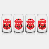 Mama heeft wodka nodig blikvorm glas (Achterkant)