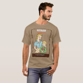 Mama helpen met shopliften t-shirt (Voorkant volledig)