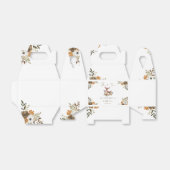 mama hert en baby hert baby shower bedankdoosjes (Uitgevouwen)