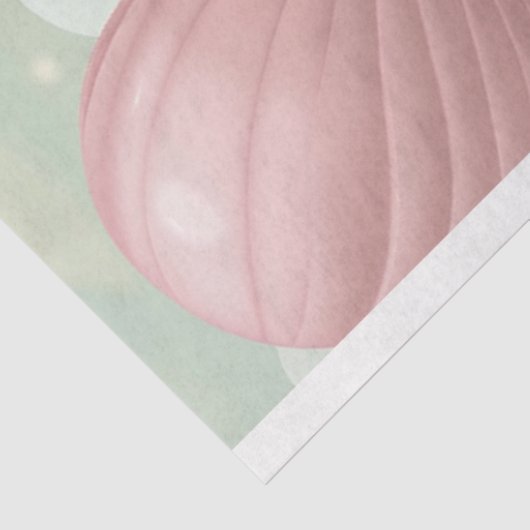 Mama Hippo Verjaardagsfeest Decoupage Tissuepapier (Detail)