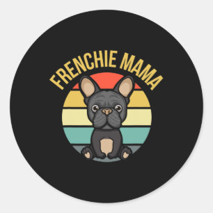 Mama Hond Mam Cadeaus Voor Vrouwen Leuk Grafisch Ronde Sticker