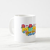 🌸☕ “Mama houdt altijd van jou” Mok 💖✨ (Voorkant links)