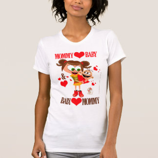 Mama houdt van baby - Wit 03 T-shirt