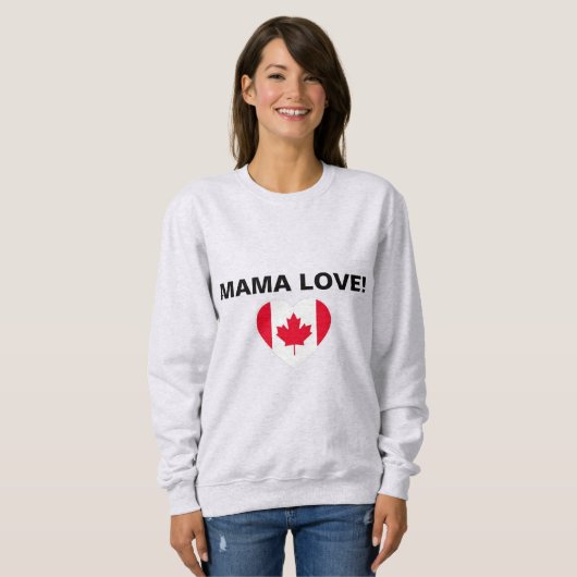 MAMA HOUDT VAN CANADA! TRUI (Voorkant volledig)
