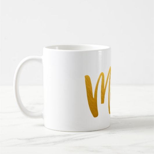 Mama houdt van hartaccent Keepsake Mok (Links)