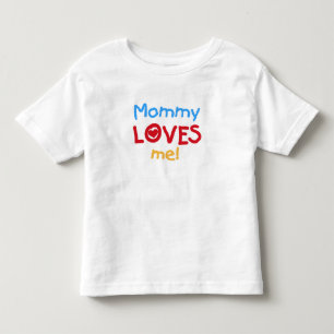 Mama houdt van me kinder shirts
