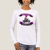 Mama houdt van motorfietsen Tri-Blend shirt (Voorkant volledig)