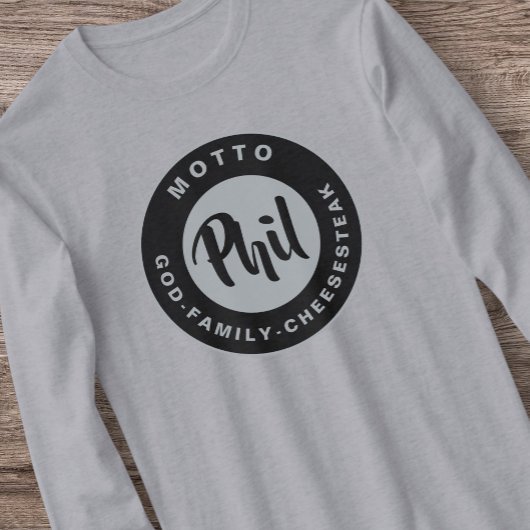 Mama houdt van Philly Cheesesteak Retro  T-shirt