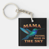 Mama Hummingbird - Vliegen hoog in de lucht Editie Sleutelhanger (voorkant)