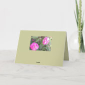 Mama, ik denk van ver aan je kaart (Achterkant)