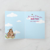 Mama Ik hou van je Beary Veel Gelukkige Moeders Da Feestdagen Kaart (Binnen)