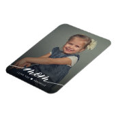 Mama, ik hou van je elegante foto magneet (Linkerzijde)