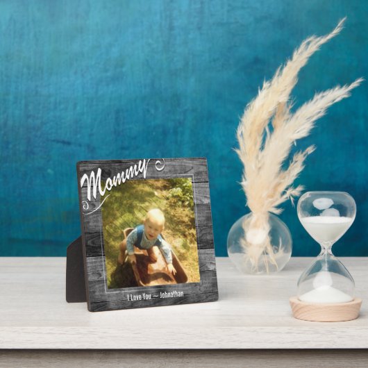 Mama, ik hou van je foto fotoplaat (Insitu)