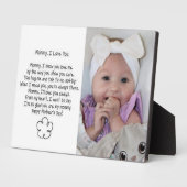 Mama, ik hou van je fotoplaat (Zijkant)