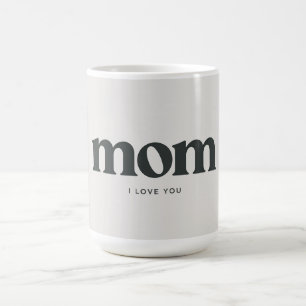 Mama ik hou van je koffiemok