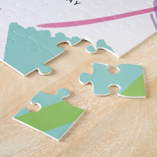 Mama, ik hou van je legpuzzel (Zijkant)