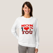 Mama, ik hou van je t-shirt (Voorkant volledig)